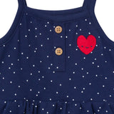 4-Pack Baby Girls Americana Sleeveless Bodysuits-Gerber Childrenswear Wholesale