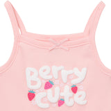 4-Pack Baby Girls Berries Sleeveless Bodysuits-Gerber Childrenswear Wholesale