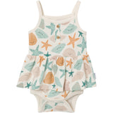 4-Pack Baby Girls Shells Sleeveless Bodysuits-Gerber Childrenswear Wholesale