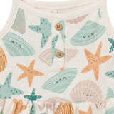 4-Pack Baby Girls Shells Sleeveless Bodysuits-Gerber Childrenswear Wholesale