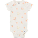 4-Pack Baby Neutral Fruit Picking Short Sleeve Bodysuits-Gerber Childrenswear Wholesale