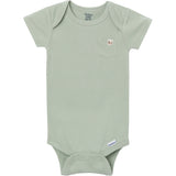 4-Pack Baby Neutral Fruit Picking Short Sleeve Bodysuits-Gerber Childrenswear Wholesale