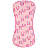 4-Piece Baby Girls Pink/Purple Burpcloth-Gerber Childrenswear Wholesale