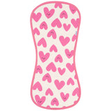 4-Piece Baby Girls Pink/Purple Burpcloth-Gerber Childrenswear Wholesale