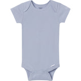 5-Pack Baby Boys Cozy Neutral Short Sleeve Bodysuits-Gerber Childrenswear Wholesale