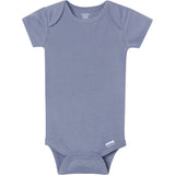 5-Pack Baby Boys Cozy Neutral Short Sleeve Bodysuits-Gerber Childrenswear Wholesale