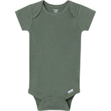 5-Pack Baby Boys Cozy Neutral Short Sleeve Bodysuits-Gerber Childrenswear Wholesale