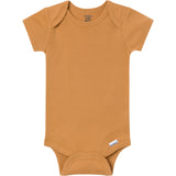 5-Pack Baby Boys Cozy Neutral Short Sleeve Bodysuits-Gerber Childrenswear Wholesale