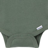 5-Pack Baby Boys Cozy Neutral Short Sleeve Bodysuits-Gerber Childrenswear Wholesale