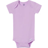 5-Pack Baby Girls Pastels Short Sleeve Bodysuits-Gerber Childrenswear Wholesale