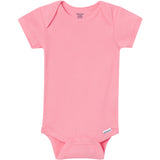 5-Pack Baby Girls Pastels Short Sleeve Bodysuits-Gerber Childrenswear Wholesale