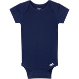 5-Pack Baby Neutral Classic Solids Short Sleeve Bodysuits-Gerber Childrenswear Wholesale
