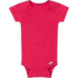 5-Pack Baby Neutral Classic Solids Short Sleeve Bodysuits-Gerber Childrenswear Wholesale