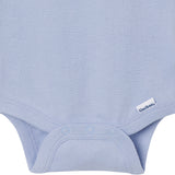 5-Pack Baby Neutral Classic Solids Short Sleeve Bodysuits-Gerber Childrenswear Wholesale