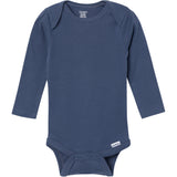 6-Pack Baby Boys Blue, Green, Brown and Yellow Long Sleeve Bodysuits-Gerber Childrenswear Wholesale