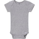 8-Pack Baby Neutral Neutral Tones Short Sleeve Bodysuits-Gerber Childrenswear Wholesale
