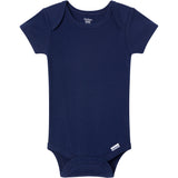 8-Pack Baby Neutral Neutral Tones Short Sleeve Bodysuits-Gerber Childrenswear Wholesale