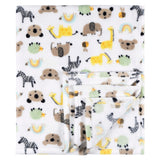 Baby Neutral Little Animals Fleece Blanket-Gerber Childrenswear Wholesale