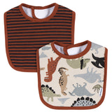 2-Pack Baby Boys Dinos Bib-Gerber Childrenswear Wholesale