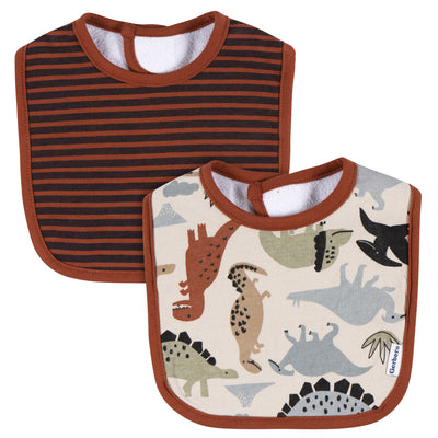 2-Pack Baby Boys Dinos Bib-Gerber Childrenswear Wholesale