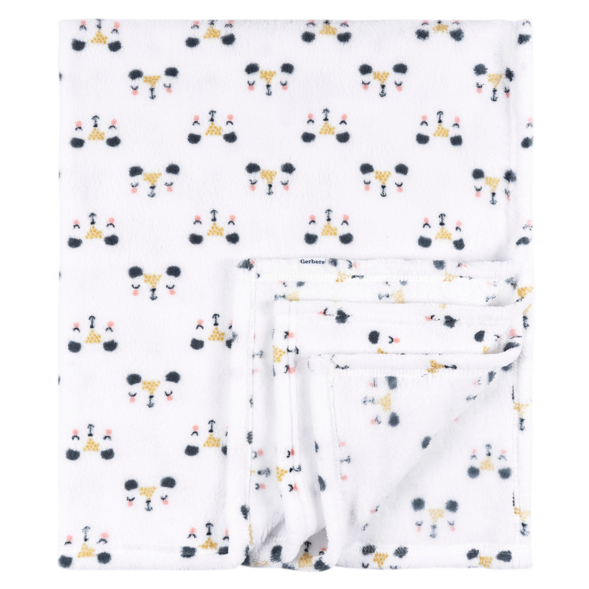 Baby Girls Bear Fleece Blanket-Gerber Childrenswear Wholesale