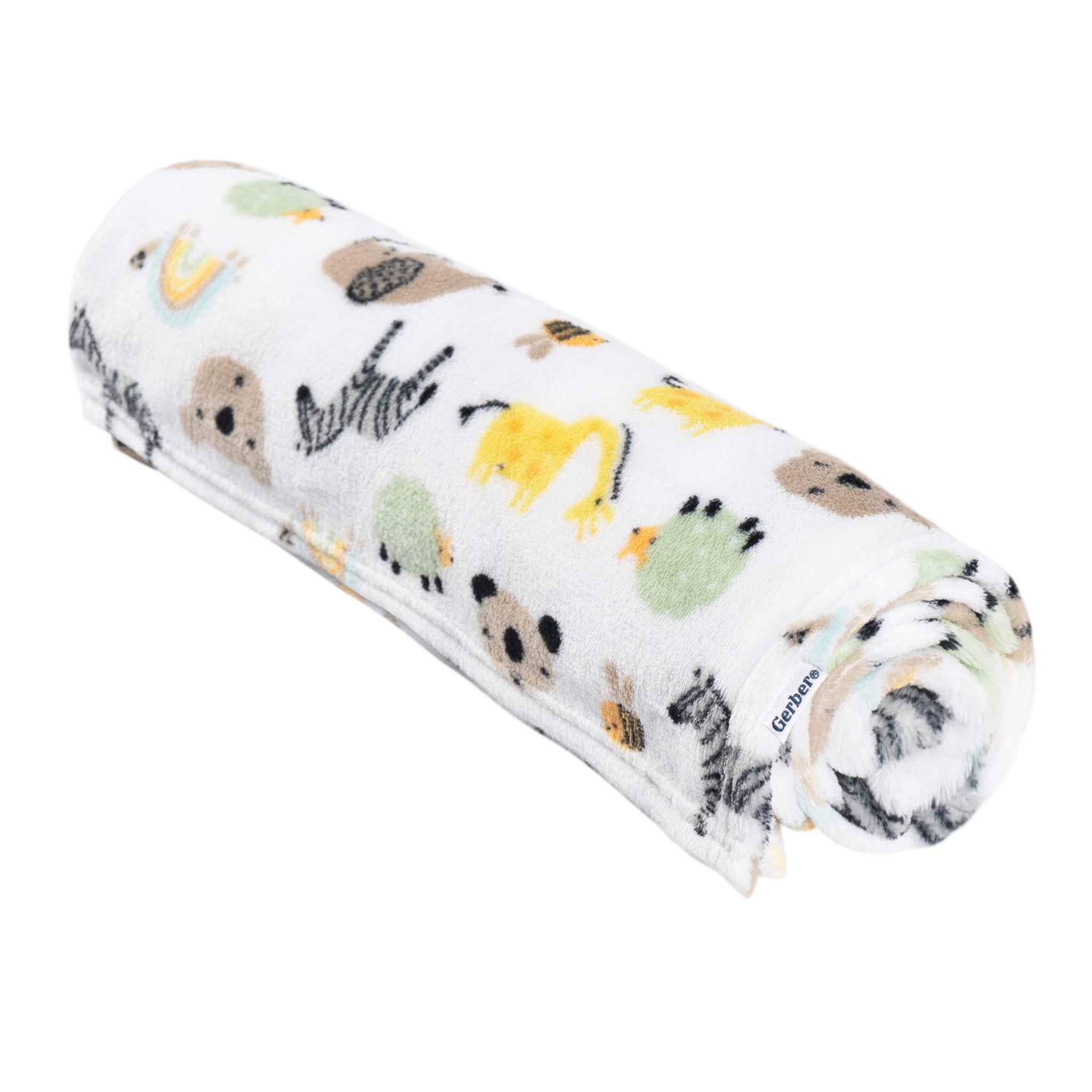 Baby Neutral Little Animals Fleece Blanket-Gerber Childrenswear Wholesale