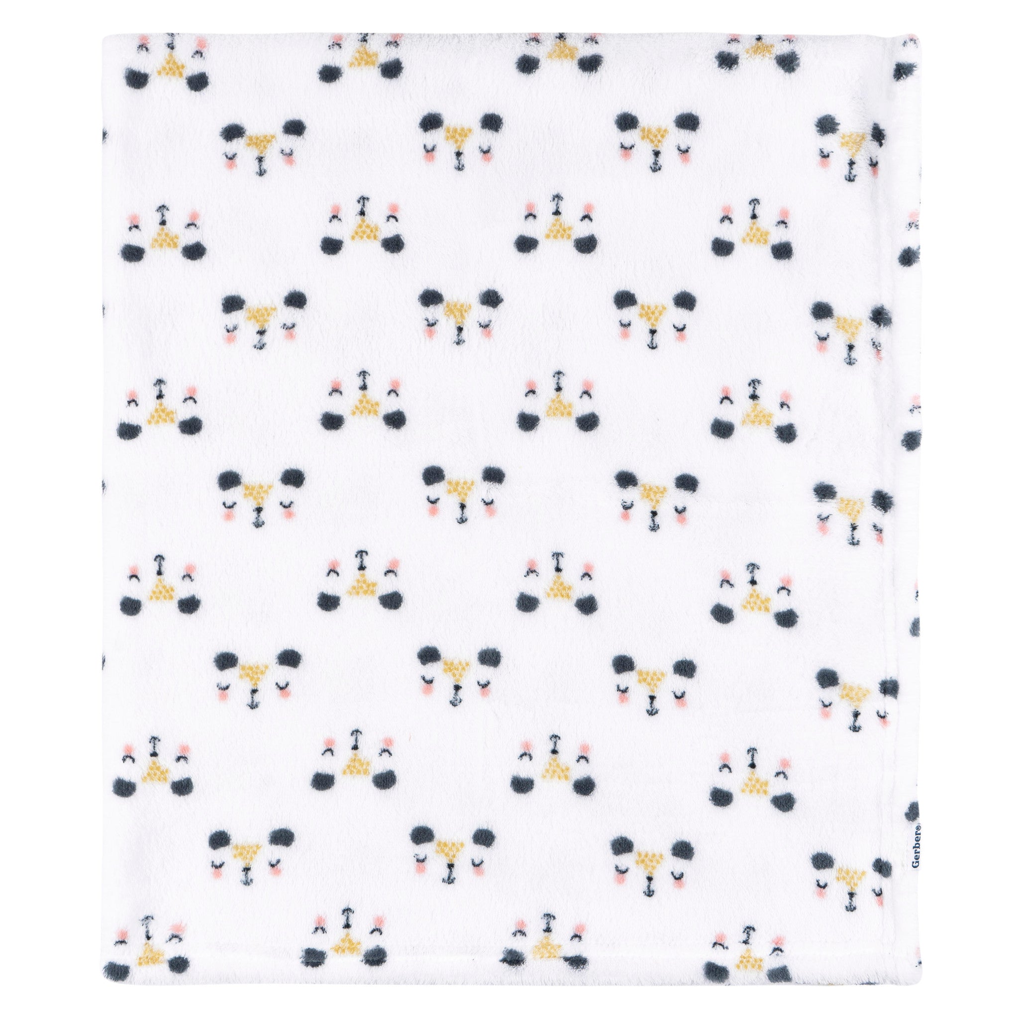 Baby Girls Bear Fleece Blanket-Gerber Childrenswear Wholesale