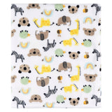 Baby Neutral Little Animals Fleece Blanket-Gerber Childrenswear Wholesale