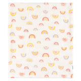 Baby Girls Rainbow Fleece Blanket-Gerber Childrenswear Wholesale