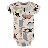 Baby Boys Dino Short Sleeve Onesies Bodysuit-Gerber Childrenswear Wholesale