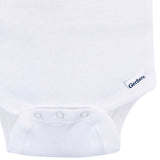 Baby Neutral Little Animals Short Sleeve Onesies Bodysuit-Gerber Childrenswear Wholesale