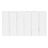 6-Pack Baby Neutral White Washcloths-Gerber Childrenswear Wholesale