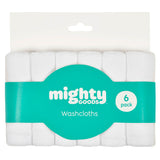 6-Pack Baby Neutral White Washcloths-Gerber Childrenswear Wholesale