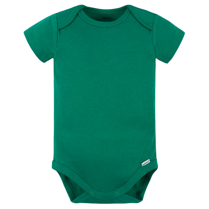 Baby Neutral Green Short Sleeve Onesies® Bodysuit
