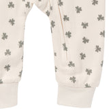 Baby & Toddler Neutral Beige Shamrock Tight Fitting Footless Pajamas-Gerber Childrenswear Wholesale