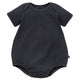 Baby Boys Dk Grey Dumpling Romper-Gerber Childrenswear Wholesale