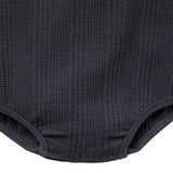 Baby Boys Dk Grey Dumpling Romper-Gerber Childrenswear Wholesale