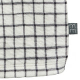 Baby Boys Dk Grey Plaid Henley Drop Shoulder Top-Gerber Childrenswear Wholesale