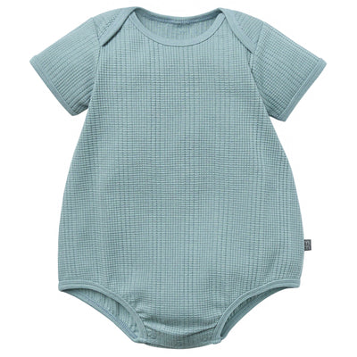 Baby Boys Md Teal Dumpling Romper-Gerber Childrenswear Wholesale