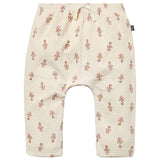Baby Girls Lt Beige Daisies Flowers Harem Pants-Gerber Childrenswear Wholesale
