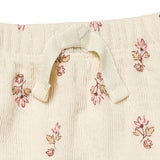 Baby Girls Lt Beige Daisies Flowers Harem Pants-Gerber Childrenswear Wholesale