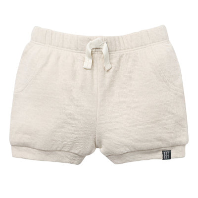 Baby Neutral Beige Cuffed Shorts-Gerber Childrenswear Wholesale
