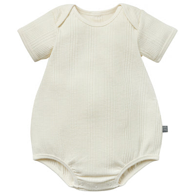 Baby Neutral Ivory Dumpling Romper-Gerber Childrenswear Wholesale