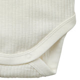 Baby Neutral Ivory Short Sleeve Bodysuit-Gerber Childrenswear Wholesale