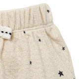 Baby Neutral Lt Beige Moon Stars Harem Shorts-Gerber Childrenswear Wholesale