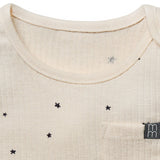 Baby Neutral Lt Beige Moon Stars Tank Top With Pocket-Gerber Childrenswear Wholesale
