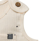 Baby Neutral Lt Beige Moon Stars Tank Top With Pocket-Gerber Childrenswear Wholesale