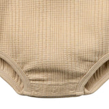 Baby Neutral Lt Tan Dumpling Romper-Gerber Childrenswear Wholesale