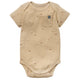 Baby Neutral Lt Tan Sail Boat Short Sleeve Bodysuit-Gerber Childrenswear Wholesale