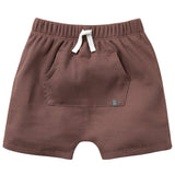 Infant & Toddler Boys Brown Harem Shorts-Gerber Childrenswear Wholesale